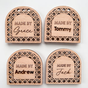 "Made By" Personalized Magnet