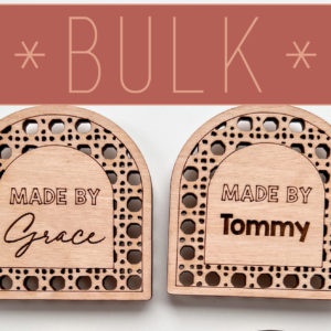 "Made By" Personalized Magnet *BULK*